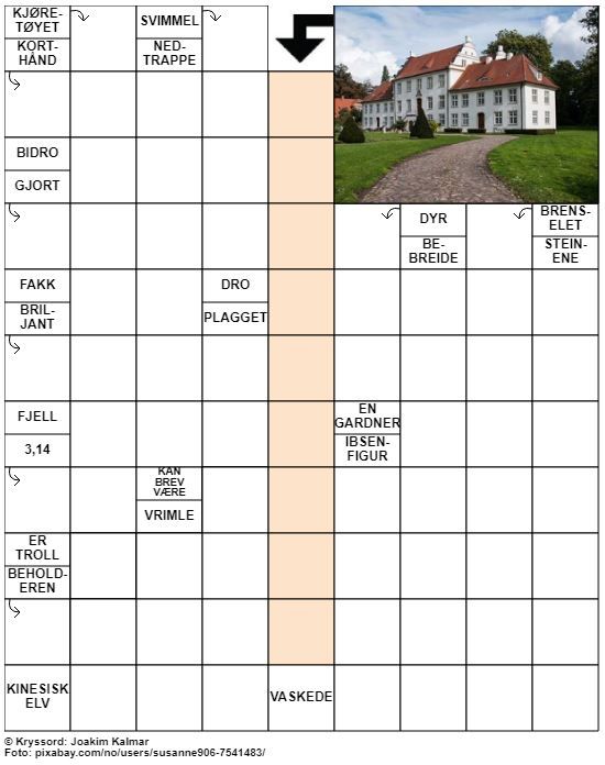 Dagens kryssord – 29. Juli - 2022