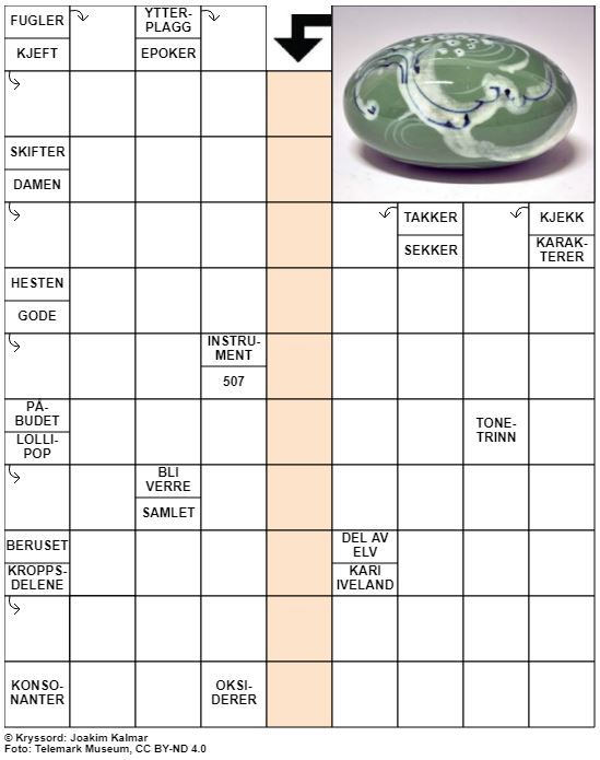Dagens kryssord – 8. August - 2022