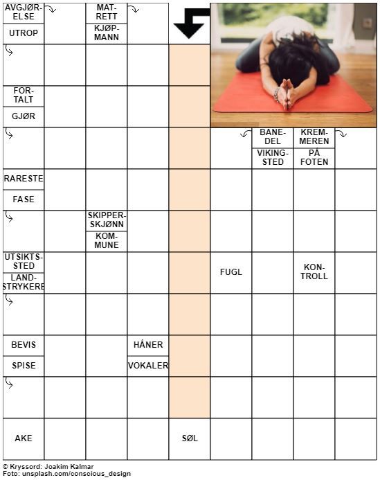 Dagens kryssord – 29. August - 2022