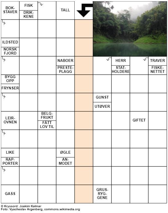 Dagens kryssord – 5. Oktober - 2022