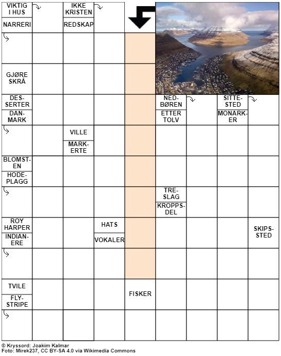 Dagens kryssord – 13. September - 2022