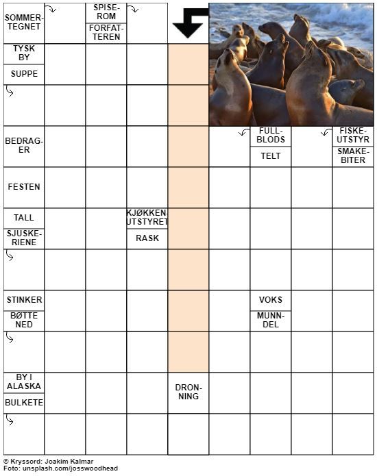 Dagens kryssord – 20. September - 2022