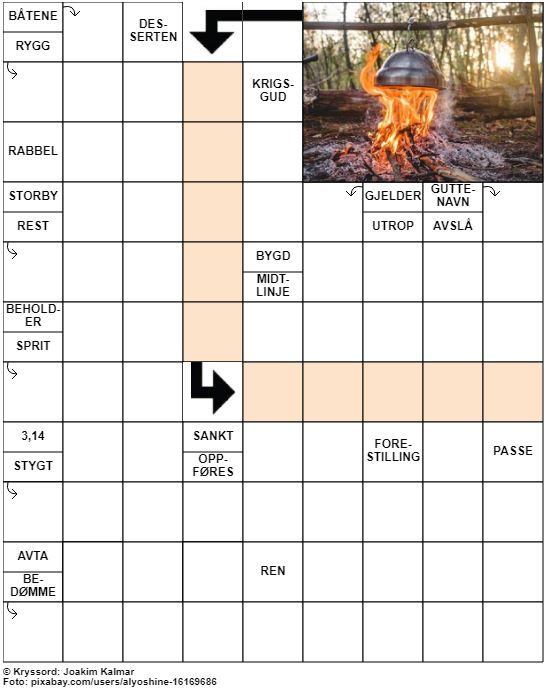Dagens kryssord – 23. September - 2022