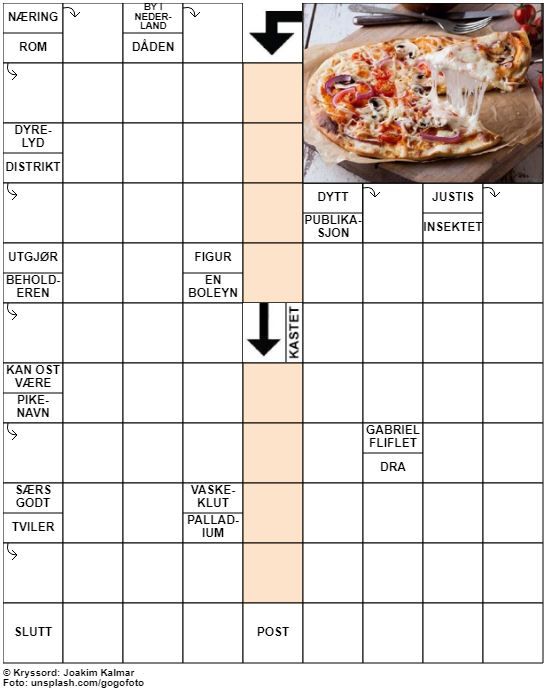 Dagens kryssord – 24. September - 2022