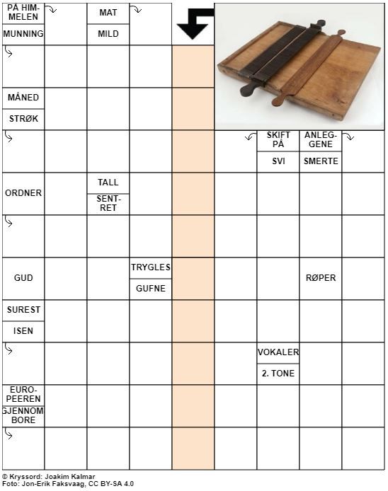 Dagens kryssord – 11. Oktober - 2022