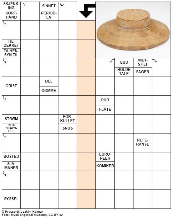 Dagens kryssord – 14. Oktober - 2022