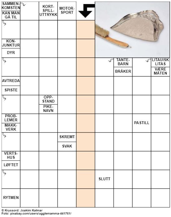 Dagens kryssord – 17. Oktober - 2022