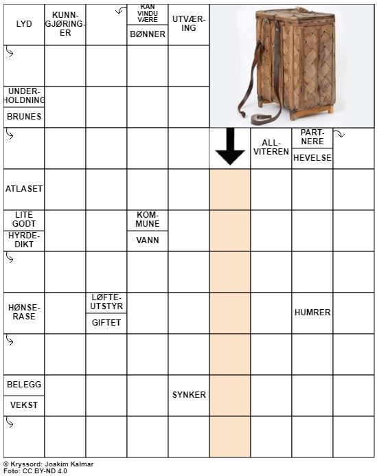 Dagens kryssord – 19. Oktober - 2022