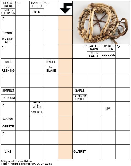 Dagens kryssord – 26. Oktober - 2022