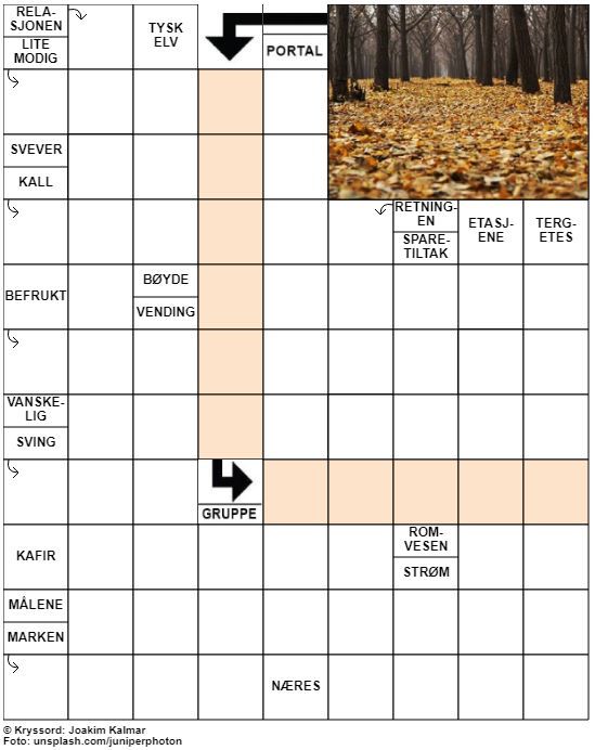 Dagens kryssord – 27. Oktober - 2022