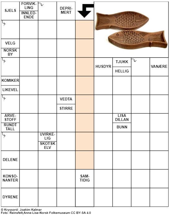 Dagens kryssord – 4. November - 2022