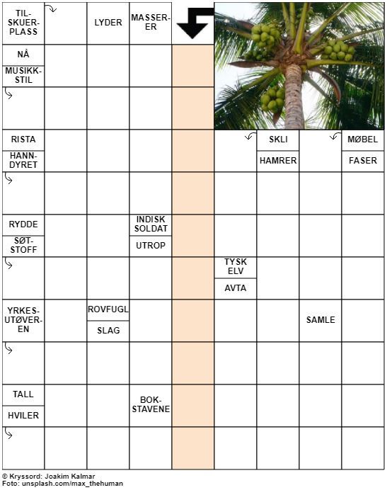 Dagens kryssord – 5. November - 2022