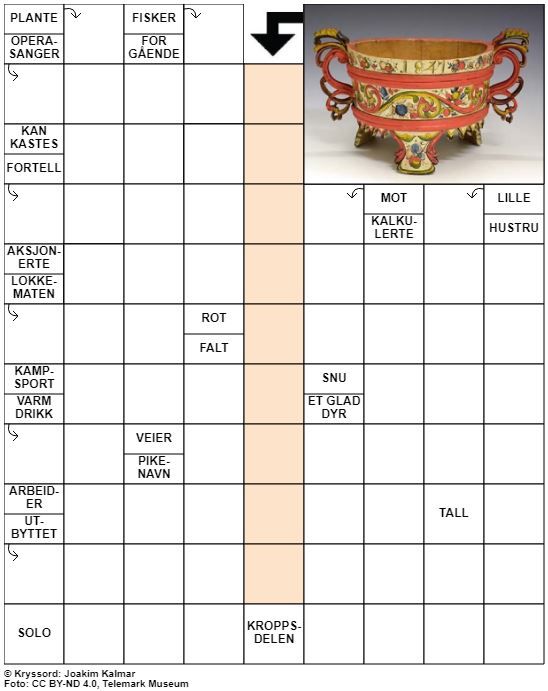 Dagens kryssord – 9. November - 2022
