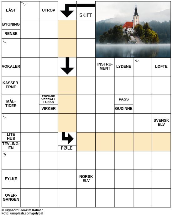 Dagens kryssord – 31. Januar - 2023