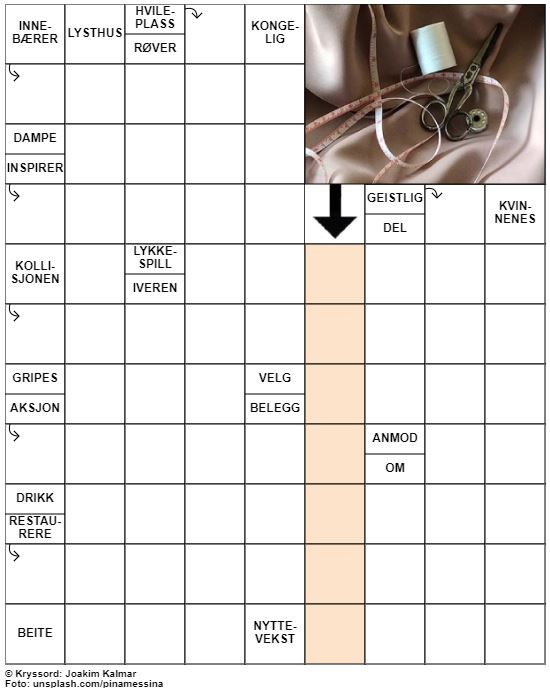 Dagens kryssord – 8. Januar - 2023
