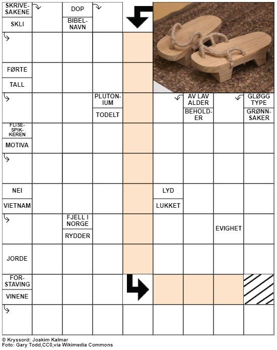 Dagens kryssord – 14. Januar - 2023