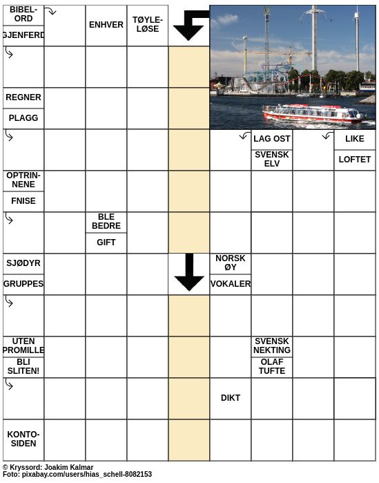 Dagens kryssord – 28. Januar - 2023