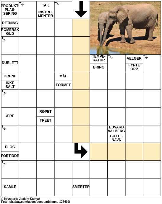 Dagens kryssord – 5. Februar - 2023