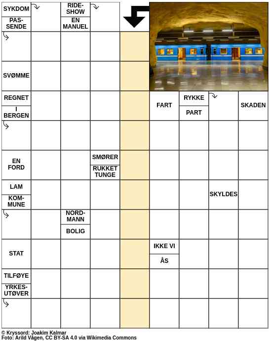 Dagens kryssord – 22. Februar - 2023