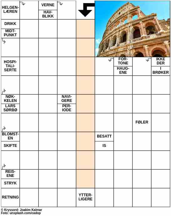 Dagens kryssord – 27. April - 2023