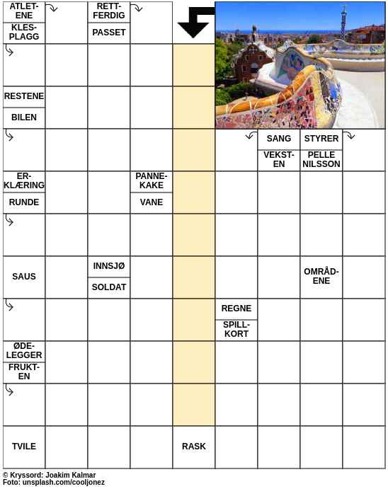 Dagens kryssord – 20. Juni - 2023