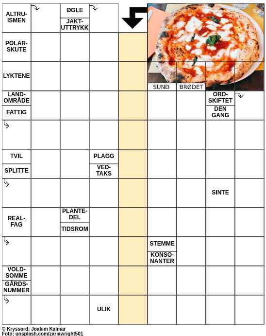 Dagens kryssord – 23. Juni - 2023
