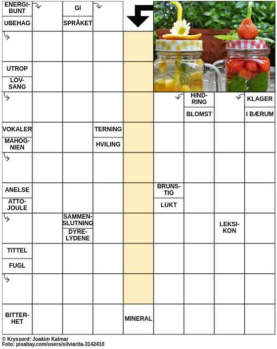 Dagens kryssord – 28. Juni - 2023