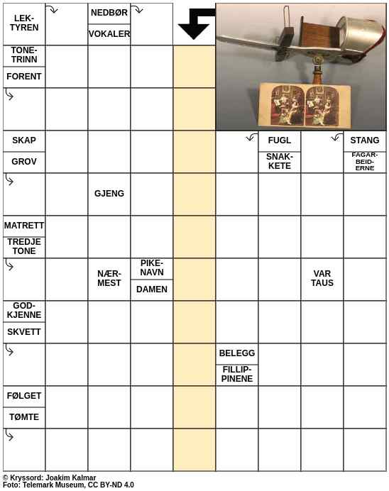 Dagens kryssord – 13. Juli - 2023