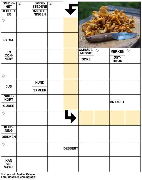 Dagens kryssord – 22. August - 2023