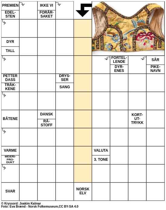 Dagens kryssord – 23. August - 2023