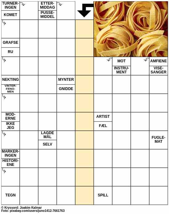 Dagens kryssord – 27. September - 2023