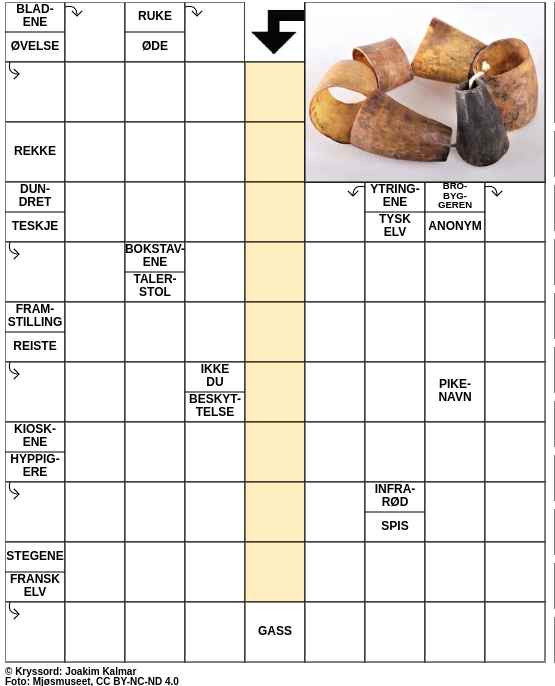 Dagens kryssord – 5. Oktober - 2023