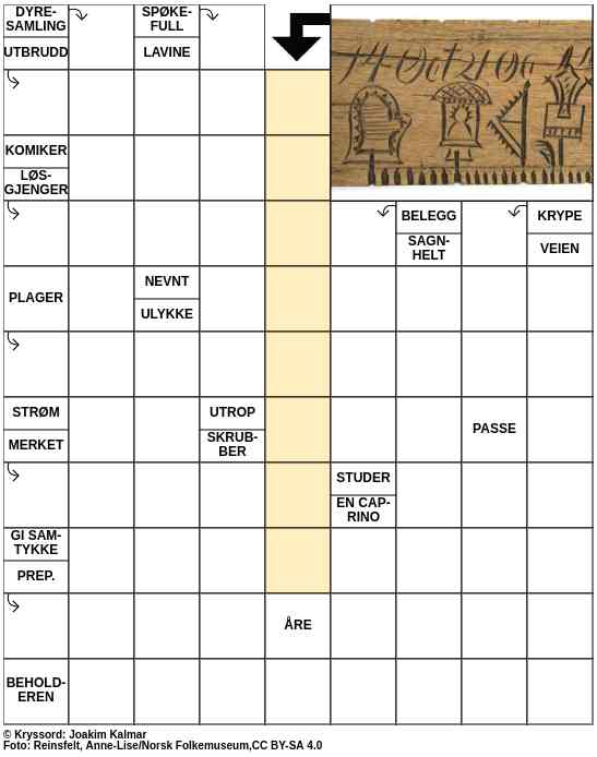Dagens kryssord – 6. Oktober - 2023