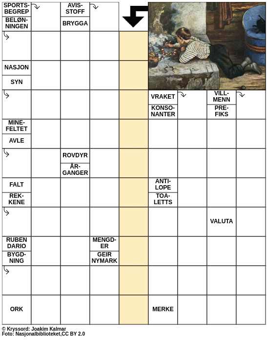 Dagens kryssord – 29. Desember - 2023