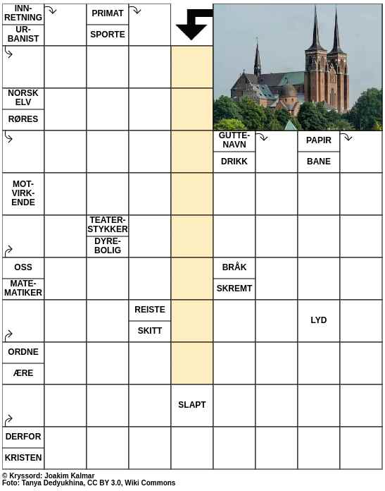 Dagens kryssord – 9. Januar - 2024
