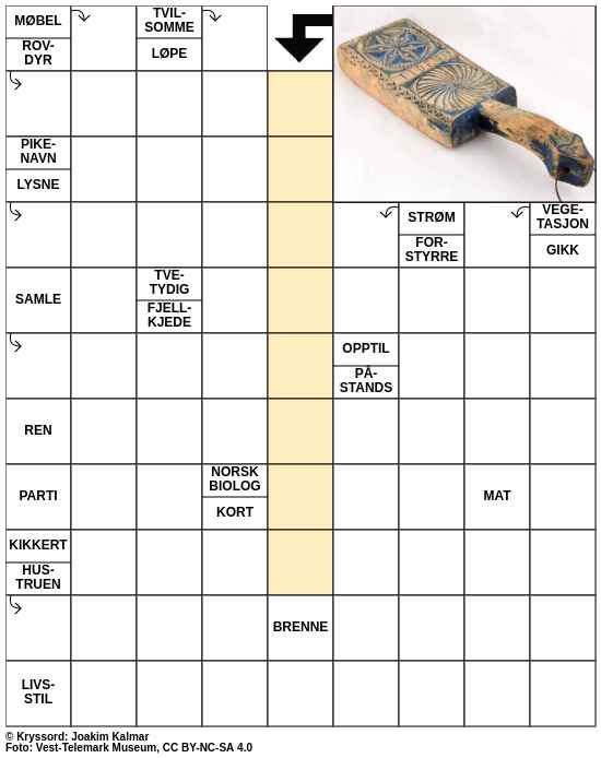 Dagens kryssord – 17. Januar - 2024