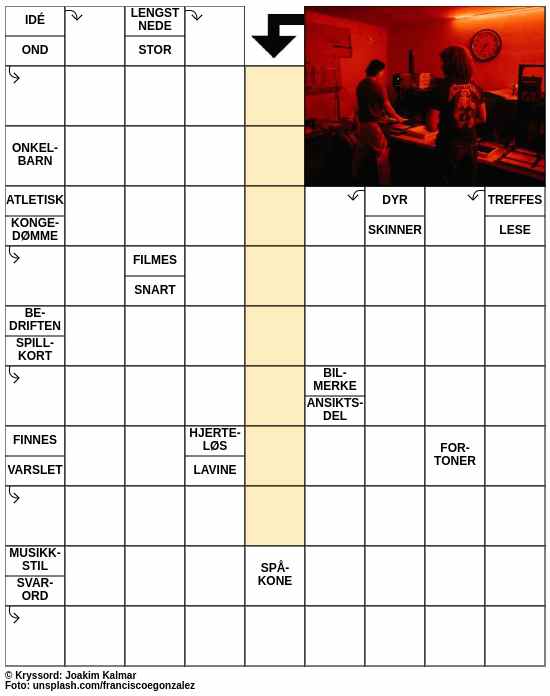 Dagens kryssord – 27. Februar - 2024