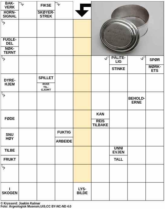 Dagens kryssord – 20. Mars - 2024