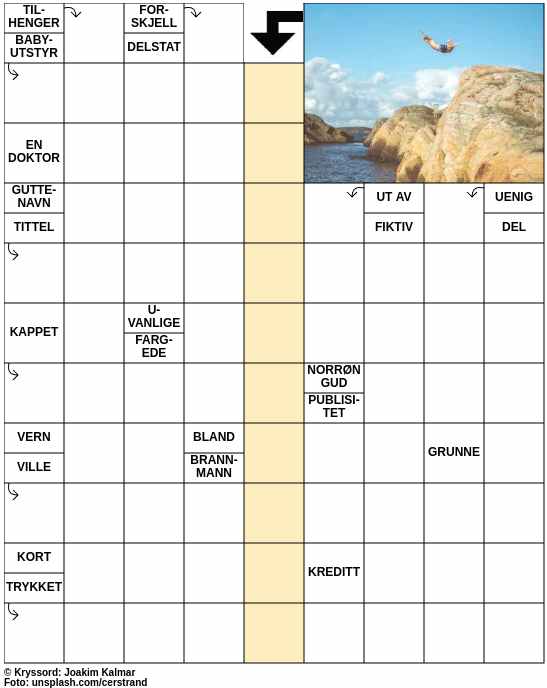 Dagens kryssord – 23. Mai - 2024