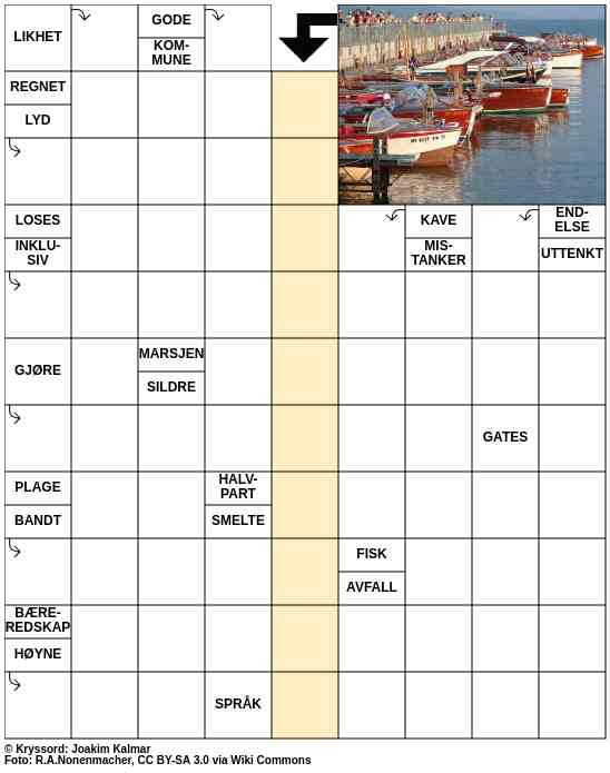 Dagens kryssord – 31. Mai - 2024
