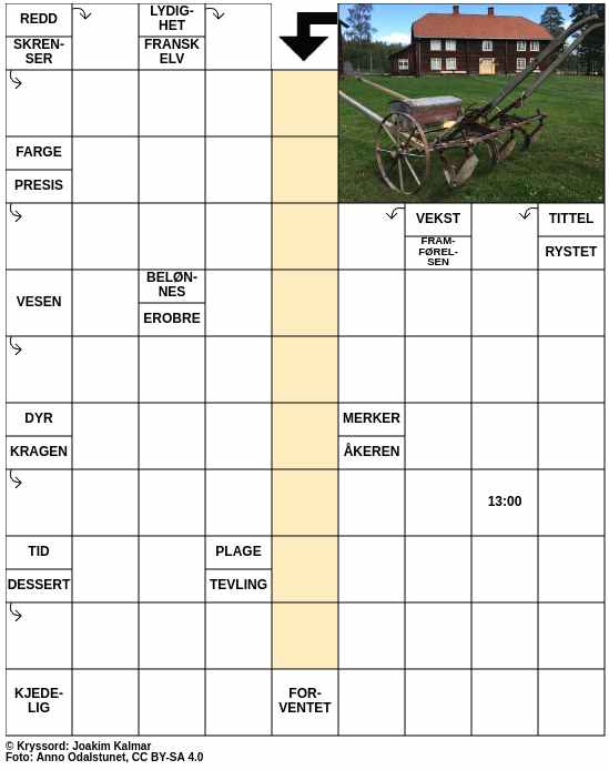 Dagens kryssord – 18. Juni - 2024