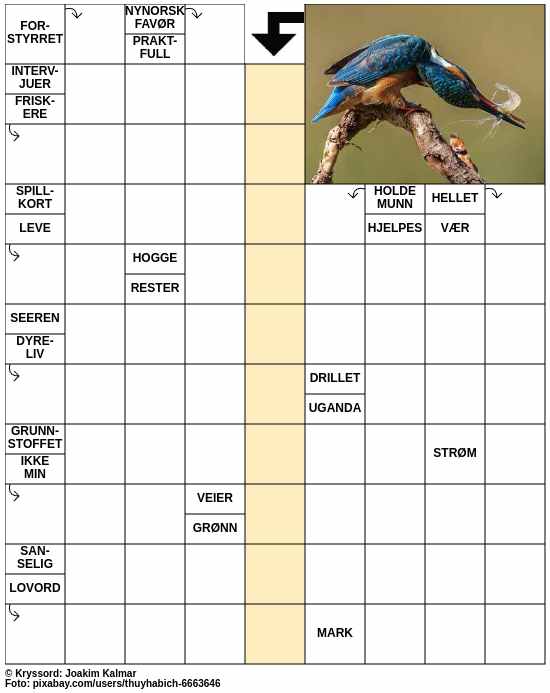 Dagens kryssord – 29. Juni - 2024