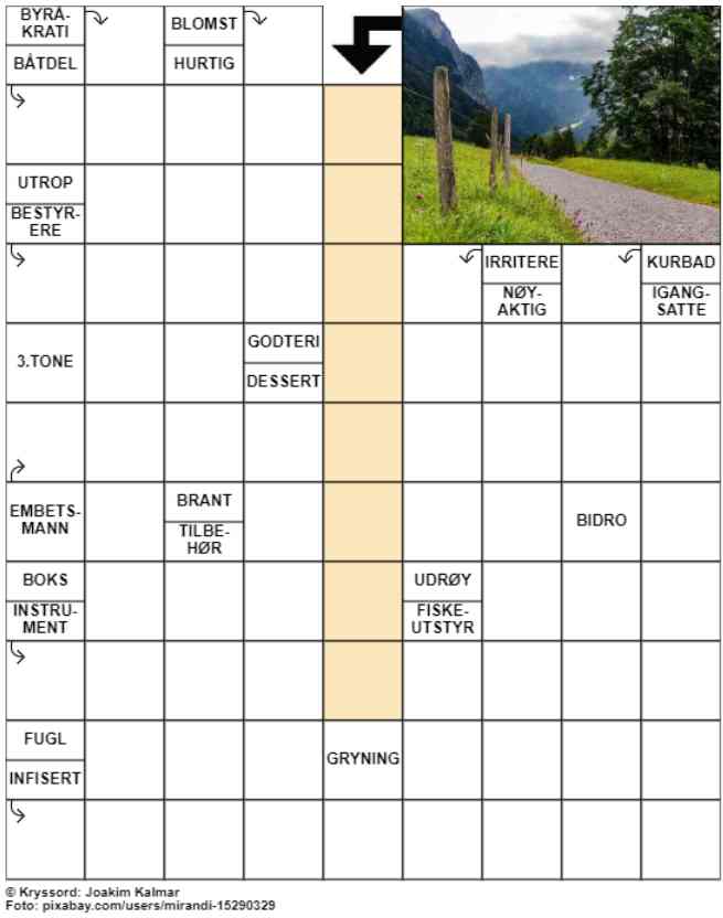 Dagens kryssord – 16. August- 2024
