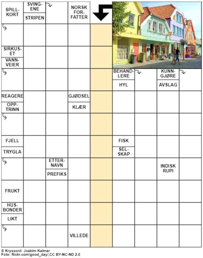 Dagens kryssord – 24. August- 2024