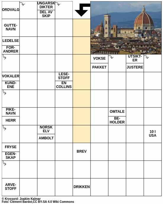 Dagens kryssord – 11. Januar - 2025