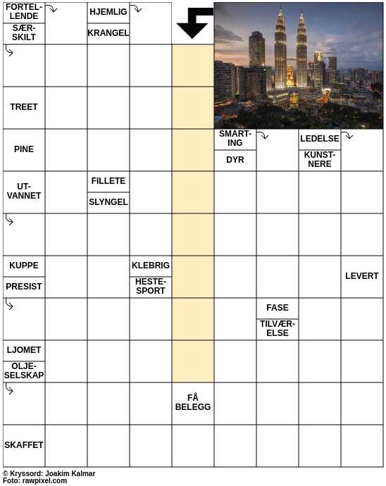 Dagens kryssord – 29. Januar - 2025