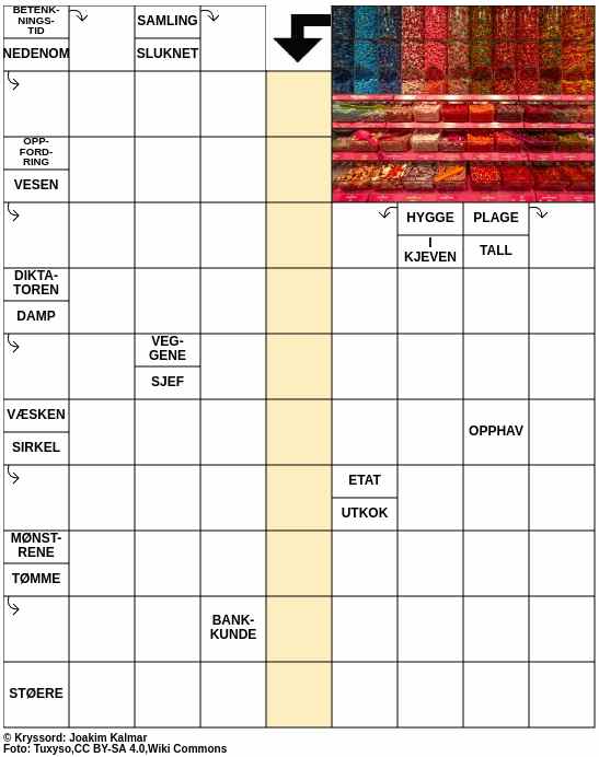 Dagens kryssord – 12. Februar - 2025