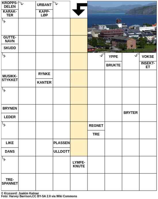 Dagens kryssord – 19. Februar - 2025