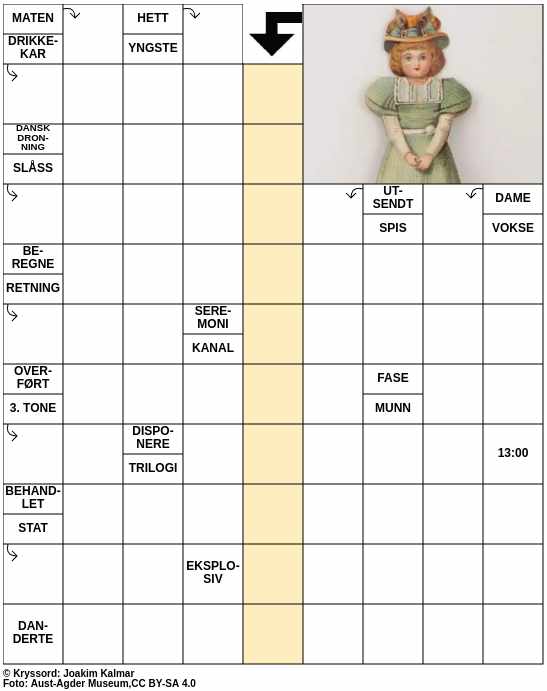 Dagens kryssord – 24. Februar - 2025