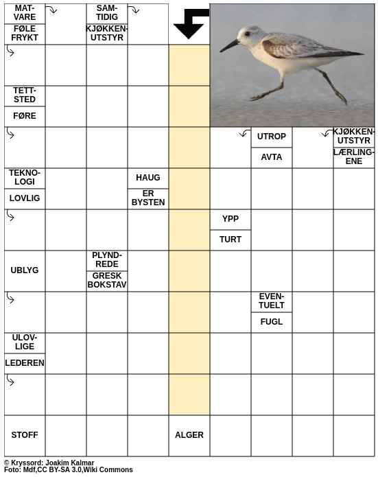 Dagens kryssord – 27. Februar - 2025